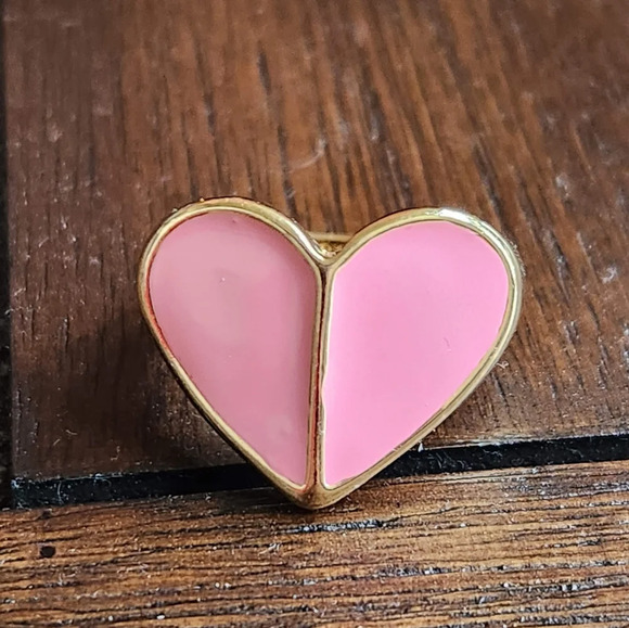Kate Spade Pink Heart Ring - Picture 1 of 7